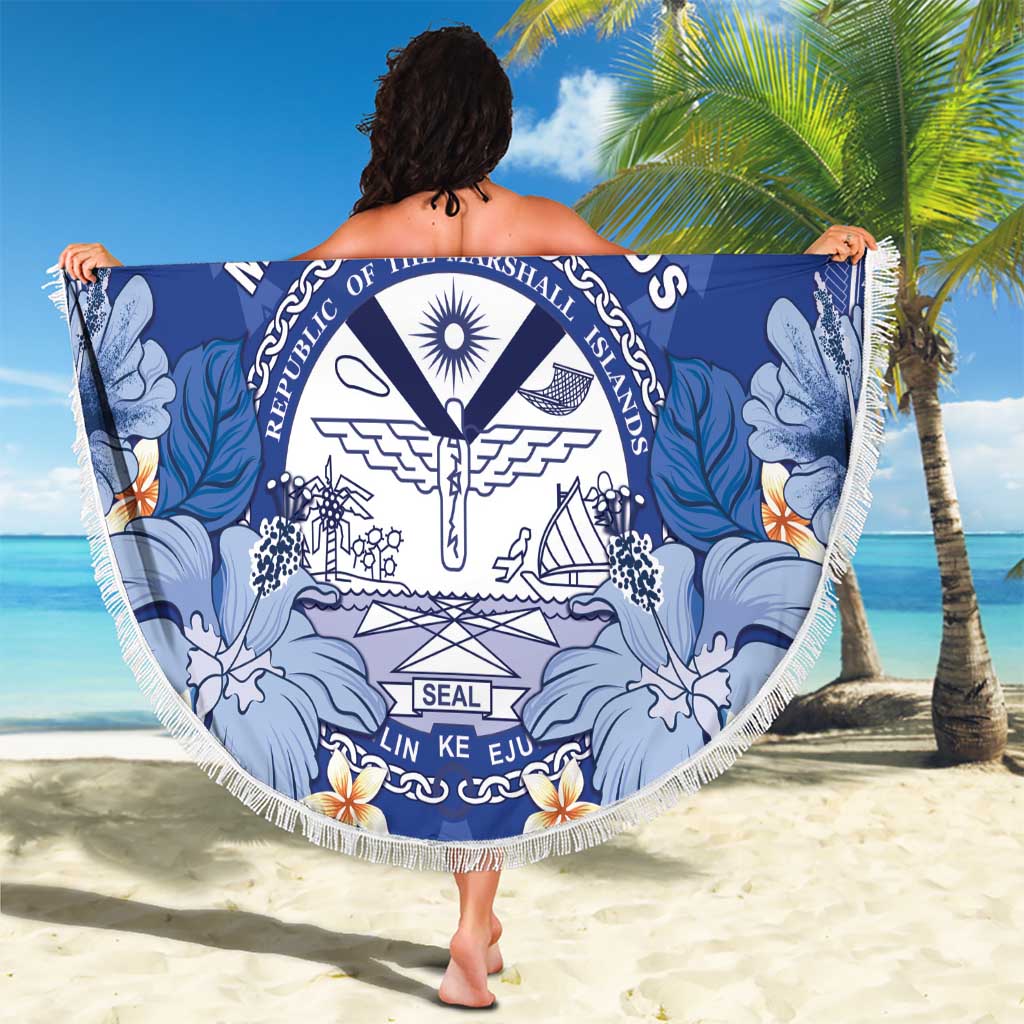 Marshall Islands Jemenei Day Beach Blanket Polynesian Tribal Tattoo Seashell Necklace LT05 - Polynesian Pride