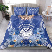 Marshall Islands Jemenei Day Bedding Set Polynesian Tribal Tattoo Seashell Necklace LT05 - Polynesian Pride
