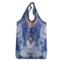 Marshall Islands Jemenei Day Grocery Bag Polynesian Tribal Tattoo Seashell Necklace LT05 - Polynesian Pride