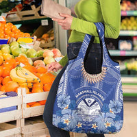 Marshall Islands Jemenei Day Grocery Bag Polynesian Tribal Tattoo Seashell Necklace LT05 - Polynesian Pride