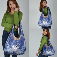 Marshall Islands Jemenei Day Grocery Bag Polynesian Tribal Tattoo Seashell Necklace LT05 - Polynesian Pride