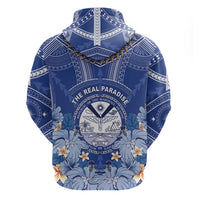 Marshall Islands Jemenei Day Hoodie Polynesian Tribal Tattoo Seashell Necklace LT05 - Polynesian Pride