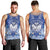 Marshall Islands Jemenei Day Men Tank Top Polynesian Tribal Tattoo Seashell Necklace