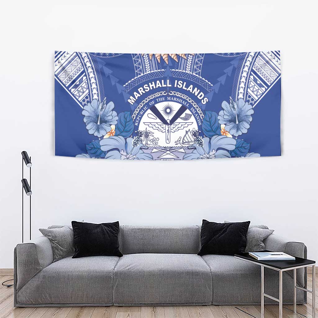 Marshall Islands Jemenei Day Tapestry Polynesian Tribal Tattoo Seashell Necklace LT05 - Polynesian Pride