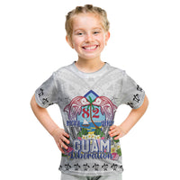 Guam Chamorro Liberation Day Kid T Shirt 82nd Anniversary LT05 White - Polynesian Pride