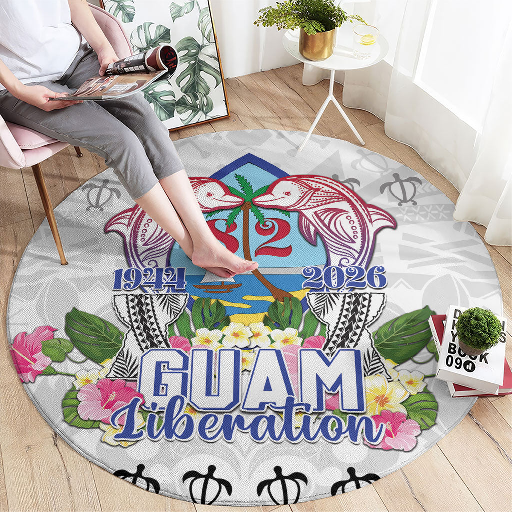 Guam Chamorro Liberation Day Round Carpet 82nd Anniversary LT05 - Polynesian Pride