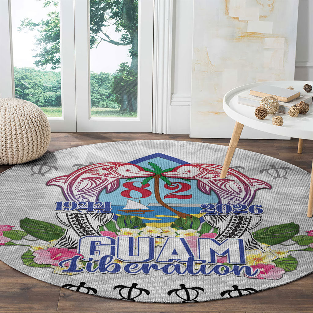 Guam Chamorro Liberation Day Round Carpet 82nd Anniversary LT05 - Polynesian Pride