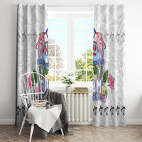 Guam Chamorro Liberation Day Window Curtain 82nd Anniversary LT05 - Polynesian Pride