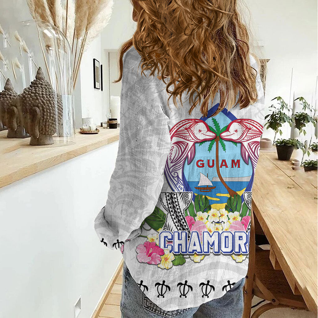 Guam Chamorro Liberation Day Women Casual Shirt 82nd Anniversary LT05 - Polynesian Pride