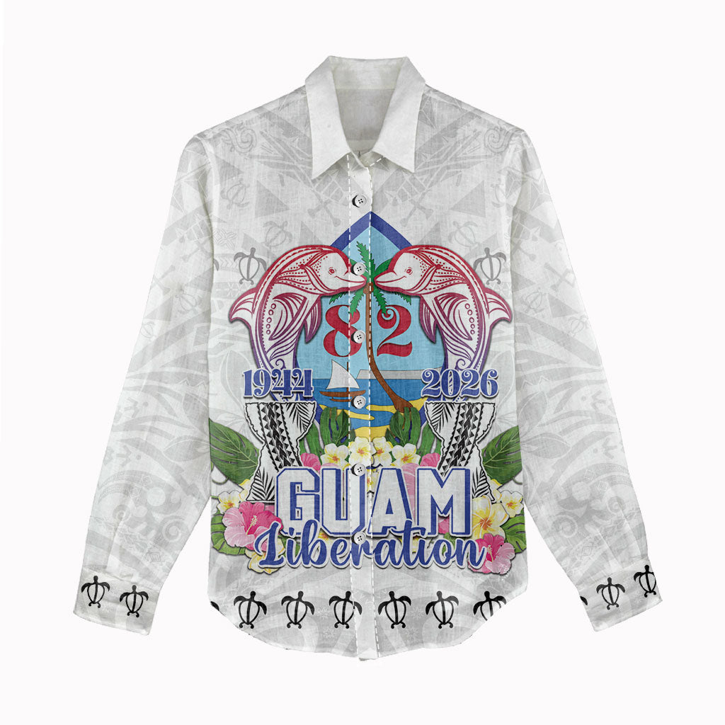 Guam Chamorro Liberation Day Women Casual Shirt 82nd Anniversary LT05 - Polynesian Pride