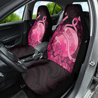 Cancer Fighter Car Seat Cover I Beat Cancer LT05 - Polynesian Pride