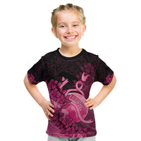 Personalised Cancer Fighter Kid T Shirt I Beat Cancer LT05 Pink - Polynesian Pride