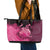 Cancer Fighter Leather Tote Bag I Beat Cancer