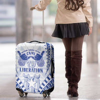 Northern Mariana Islands Liberation Day Luggage Cover 79th Anniversary LT05 - Polynesian Pride