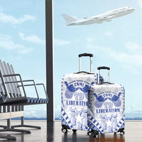 Northern Mariana Islands Liberation Day Luggage Cover 79th Anniversary LT05 - Polynesian Pride