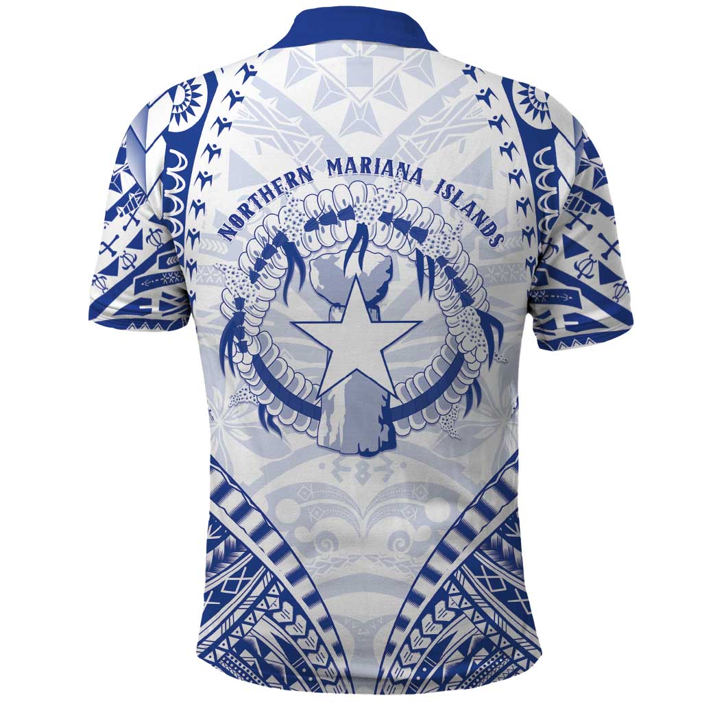 Northern Mariana Islands Liberation Day Polo Shirt 79th Anniversary LT05 - Polynesian Pride