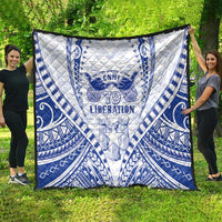 Northern Mariana Islands Liberation Day Quilt 79th Anniversary LT05 - Polynesian Pride
