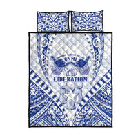 Northern Mariana Islands Liberation Day Quilt Bed Set 79th Anniversary LT05 - Polynesian Pride