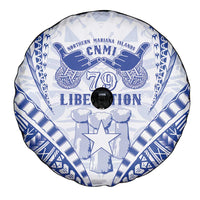 Northern Mariana Islands Liberation Day Spare Tire Cover 79th Anniversary LT05 - Polynesian Pride