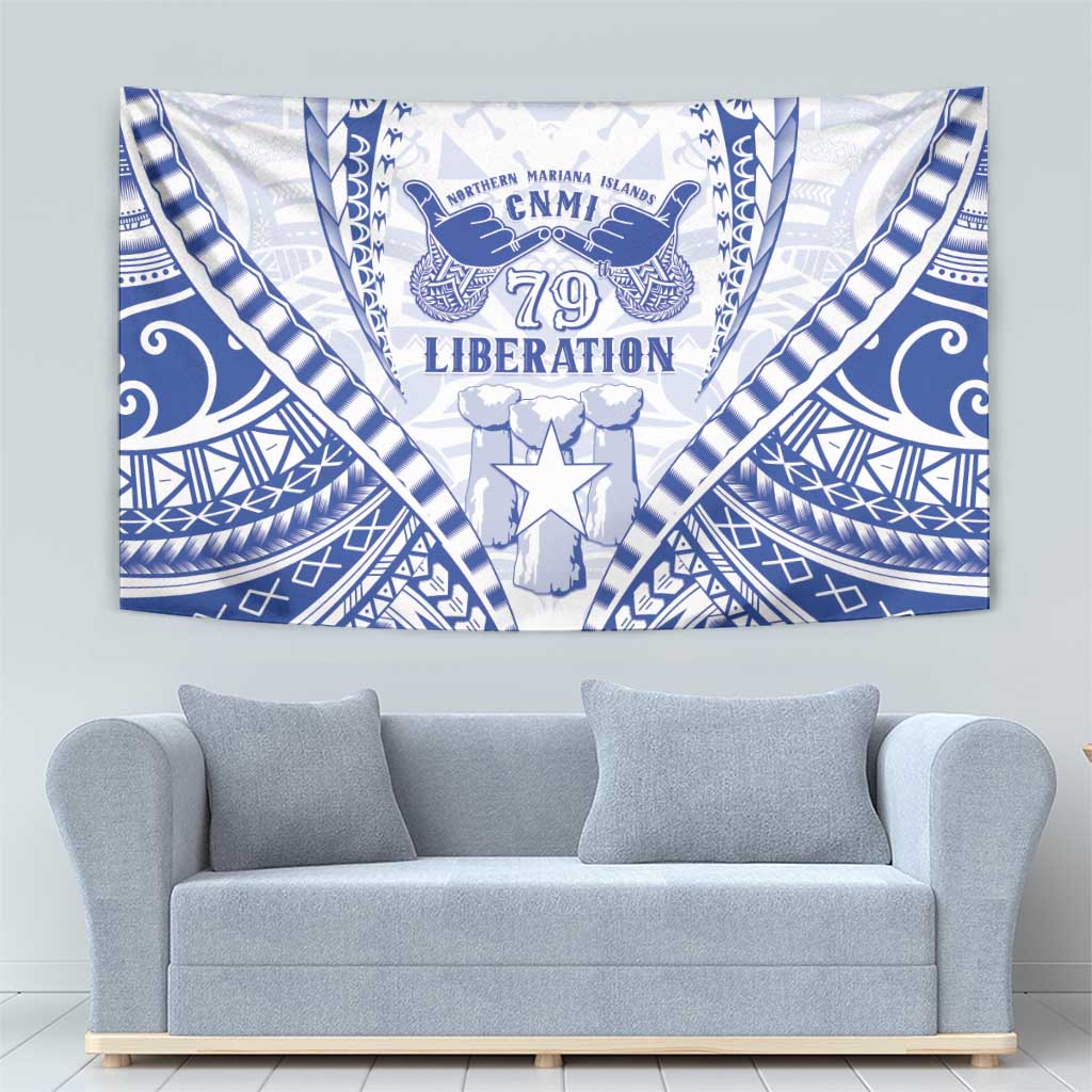 Northern Mariana Islands Liberation Day Tapestry 79th Anniversary LT05 - Polynesian Pride