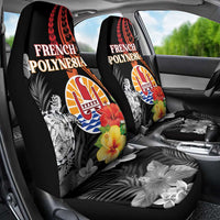 French Polynesia Bastille Day Car Seat Cover Tropical Turtle Hibiscus Polynesian Pattern LT05 - Polynesian Pride