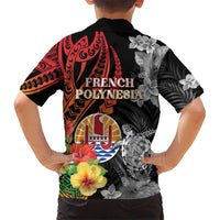 French Polynesia Bastille Day Hawaiian Shirt Tropical Turtle Hibiscus Polynesian Pattern LT05 - Polynesian Pride