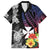 Wallis and Futuna Bastille Day Family Matching Summer Maxi Dress and Hawaiian Shirt Tropical Turtle Hibiscus Polynesian Pattern