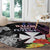 Wallis and Futuna Bastille Day Round Carpet Tropical Turtle Hibiscus Polynesian Pattern