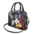 Wallis and Futuna Bastille Day Shoulder Handbag Tropical Turtle Hibiscus Polynesian Pattern