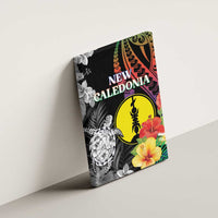 New Caledonia Bastille Day Canvas Wall Art Tropical Turtle Hibiscus Polynesian Pattern LT05 - Polynesian Pride