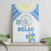 Palau Constitution Day Canvas Wall Art Polynesian Turtle LT05 - Polynesian Pride