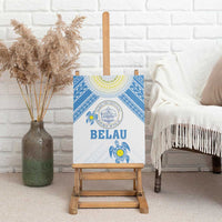 Palau Constitution Day Canvas Wall Art Polynesian Turtle LT05 - Polynesian Pride