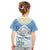 Personalised Palau Constitution Day Kid T Shirt Polynesian Turtle