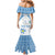 Personalised Palau Constitution Day Mermaid Dress Polynesian Turtle