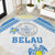 Palau Constitution Day Round Carpet Polynesian Turtle