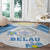 Palau Constitution Day Round Carpet Polynesian Turtle