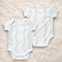 Samoa Lotu Tamaiti Baby Onesie Teuila With Tribal Motifs LT05 - Polynesian Pride