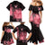 Breast Cancer Family Matching Mermaid Dress and Hawaiian Shirt Survivor Polynesian Ribbon Butterfly LT05 - Polynesian Pride