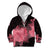 Breast Cancer Kid Hoodie Survivor Polynesian Ribbon Butterfly LT05 - Polynesian Pride