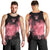 Breast Cancer Men Tank Top Survivor Polynesian Ribbon Butterfly LT05 - Polynesian Pride