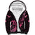 Breast Cancer Awareness Sherpa Hoodie Ribbon Polynesian Pattern Black Version LT05 Unisex Black - Polynesian Pride