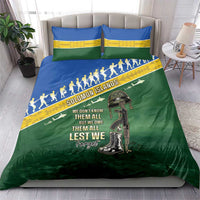 Solomon Islands Remembrance Day Bedding Set Lest We Forget LT05 - Polynesian Pride