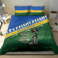 Solomon Islands Remembrance Day Bedding Set Lest We Forget LT05 - Polynesian Pride