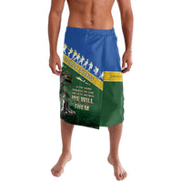 Solomon Islands Remembrance Day Lavalava Lest We Forget LT05 Green - Polynesian Pride