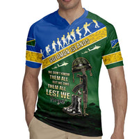 Solomon Islands Remembrance Day Rugby Jersey Lest We Forget LT05 - Polynesian Pride