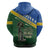 Solomon Islands Remembrance Day Zip Hoodie Lest We Forget