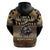 Polynesia Veterans Day Hoodie Thank You Veterans Polynesian Pattern