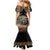 Polynesia Veterans Day Mermaid Dress Thank You Veterans Polynesian Pattern