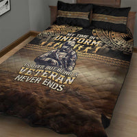 Polynesia Veterans Day Quilt Bed Set Thank You Veterans Polynesian Pattern LT05 - Polynesian Pride