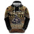 Polynesia Veterans Day Zip Hoodie Thank You Veterans Polynesian Pattern